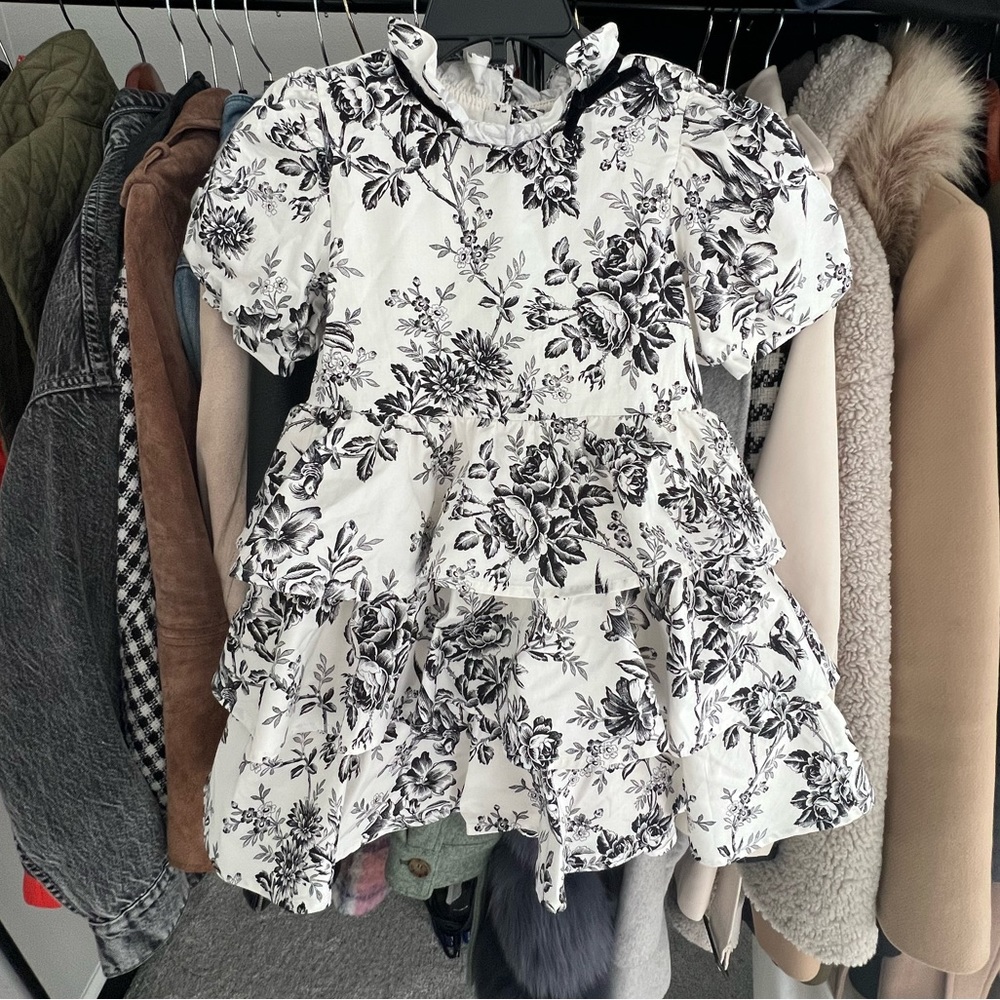 Janie and Jack toile dress